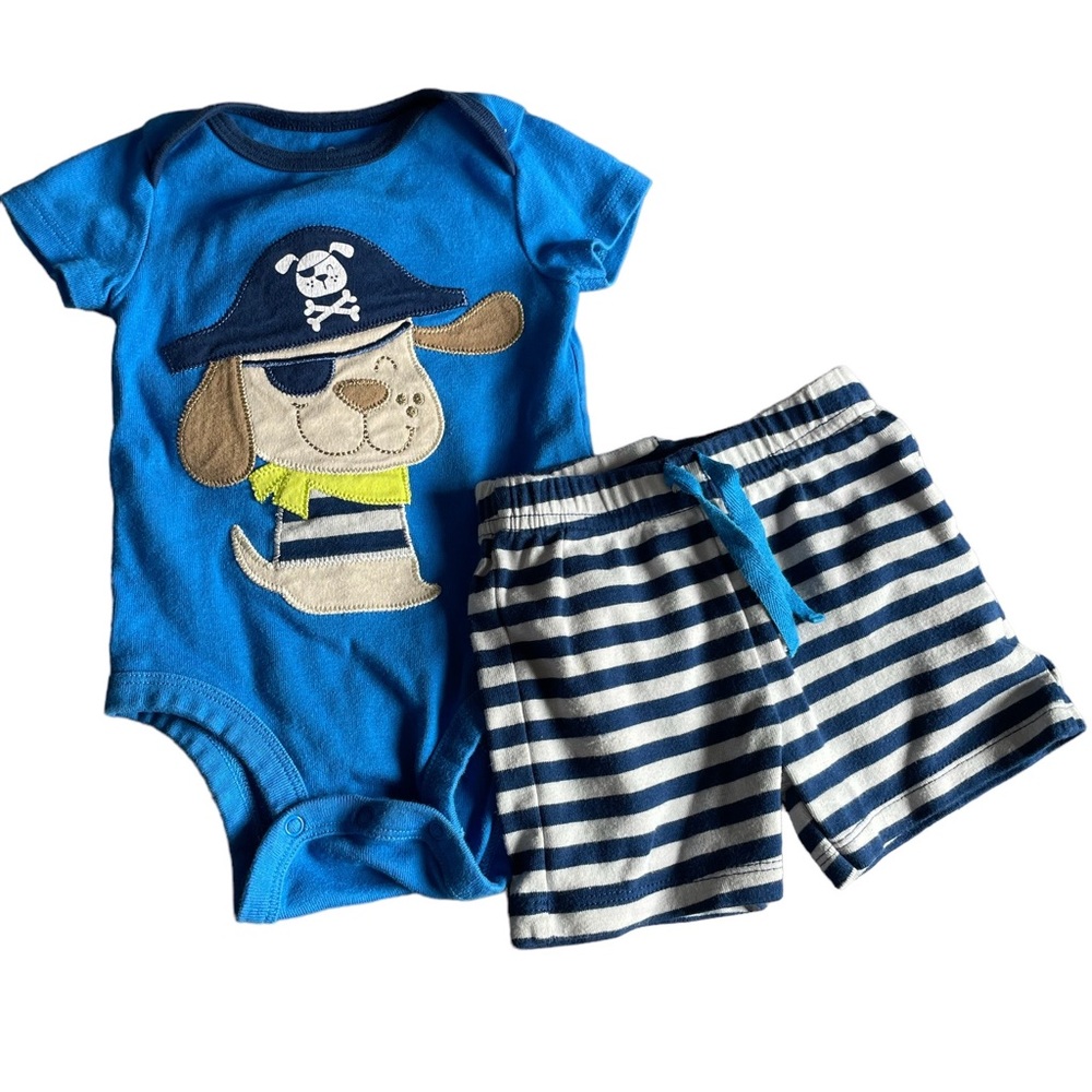 Koala Baby Puppy Pirate Baby Boy Outfit